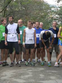 Podzimní běh Kamenkou 2012